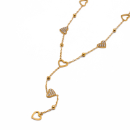 COLLAR ZO13227N Dorado Acero Inoxidable -E45