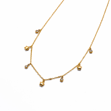 COLLAR Y00210 Dorado Acero Inoxidable -2D24