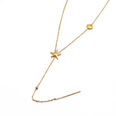 COLLAR Y00537 DORADO Acero Inoxidable 2D44