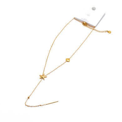 COLLAR Y00537 DORADO Acero Inoxidable 2D44