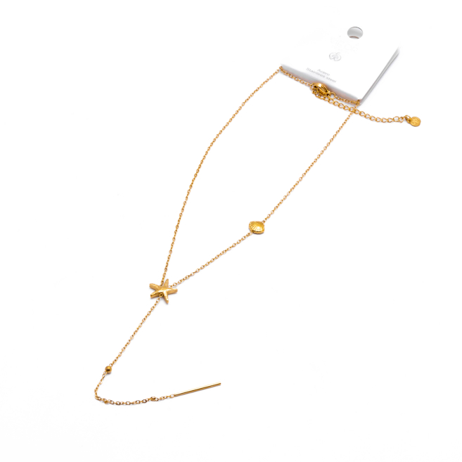 COLLAR Y00537 DORADO Acero Inoxidable 2D44