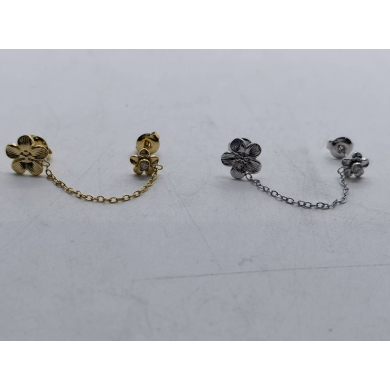 ARETES Y00568 PLATEADO Acero Inoxidable F38