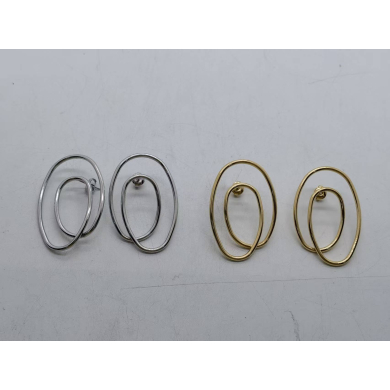 ARETES Y00611 PLATEADO Acero Inoxidable G51