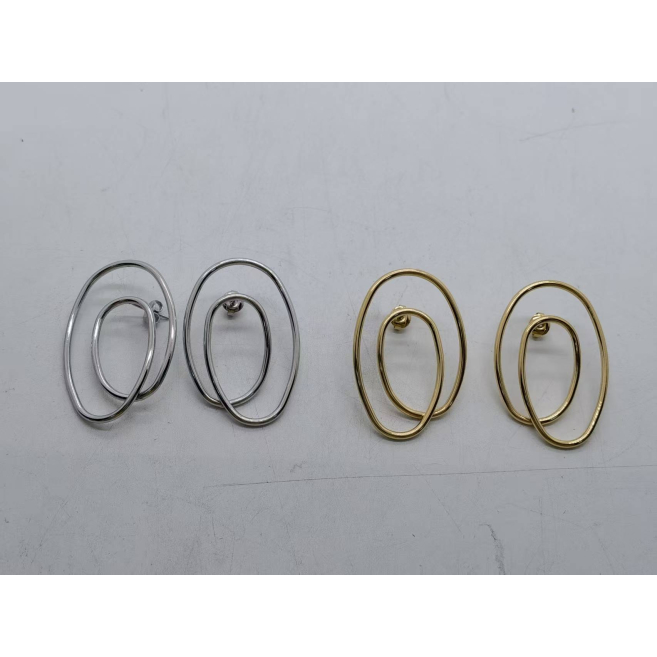 ARETES Y00611 PLATEADO Acero Inoxidable G51