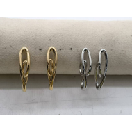 ARETES Y00613 PLATEADO Acero Inoxidable F47