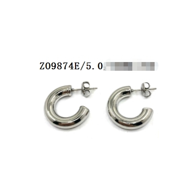 ARETES ZO15611E/5.0*25MM DORADO Acero Inoxidable