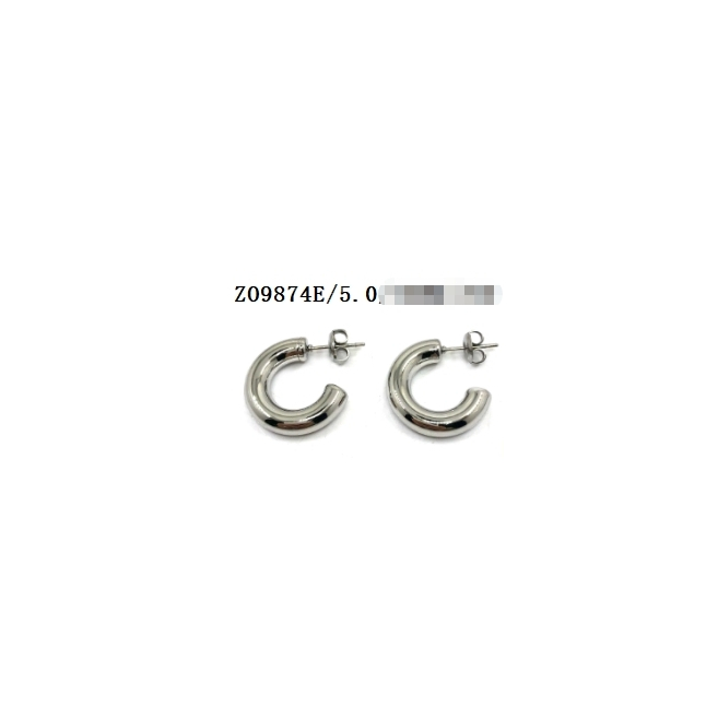ARETES ZO15611E/5.0*25MM DORADO Acero Inoxidable