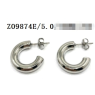 ARETES ZO15611E/5.0*25MM DORADO Acero Inoxidable