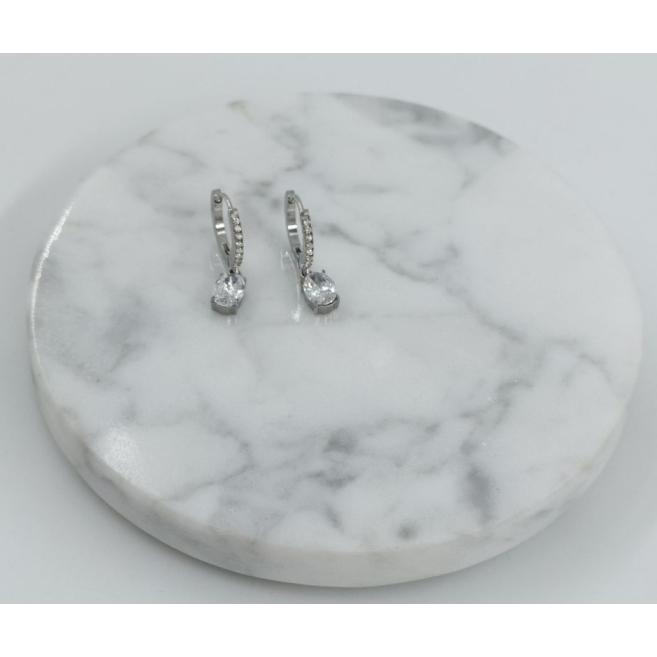 ARETES ZO11682E PLATEADO Acero Inoxidable G22