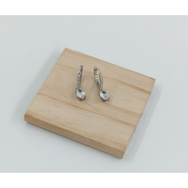 ARETES ZO11682E PLATEADO Acero Inoxidable G22