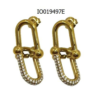 ARETES ZO13162E BICOLOR Acero Inoxidable