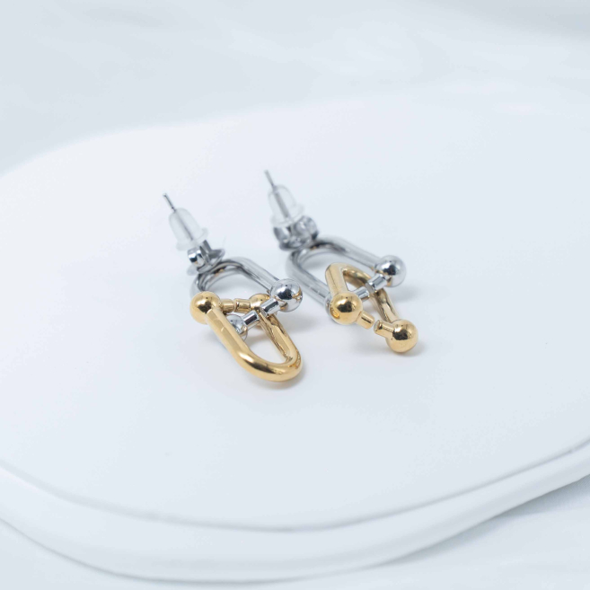 ARETES ZO13168E Plateado Acero Inoxidable -F42