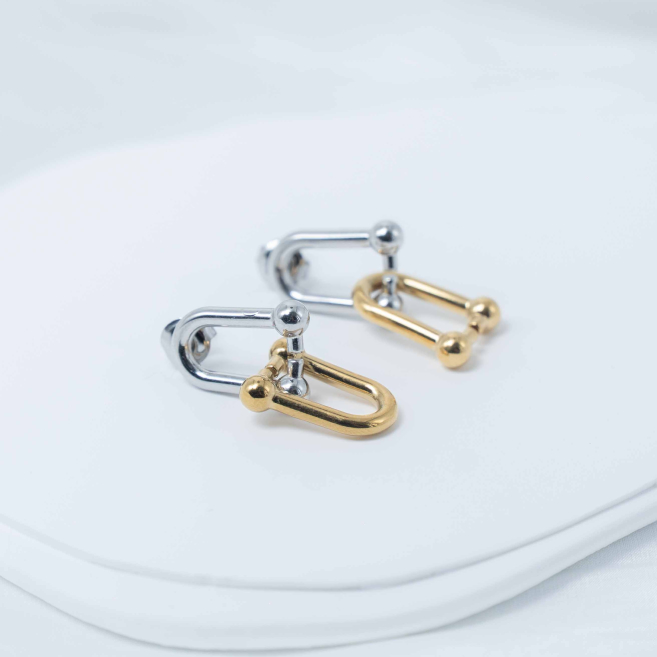 ARETES ZO13168E Plateado Acero Inoxidable -F42