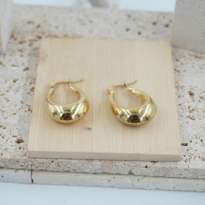 ARETES ZO11436E DORADO Acero Inoxidable