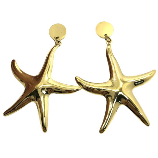 ARETES ZO14446E DORADO Acero Inoxidable