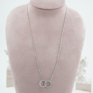 COLLAR ZO11864N PLATEADO Acero Inoxidable