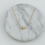 COLLAR ZO11509N DORADO Acero Inoxidable