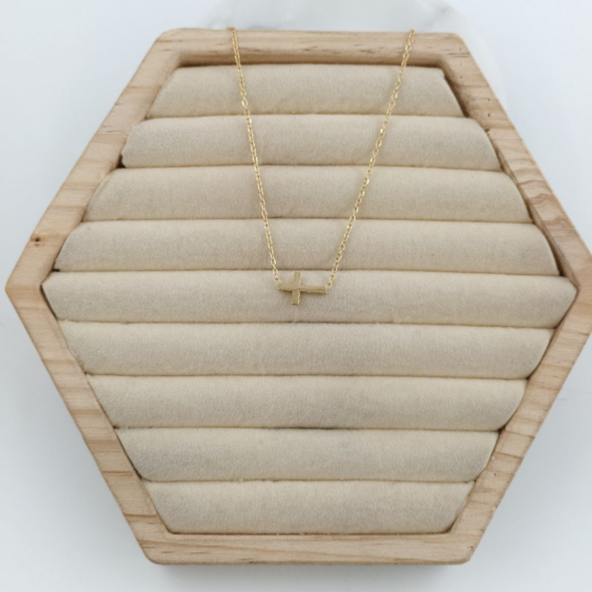 COLLAR ZO11509N DORADO Acero Inoxidable