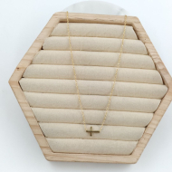 COLLAR ZO11509N DORADO Acero Inoxidable
