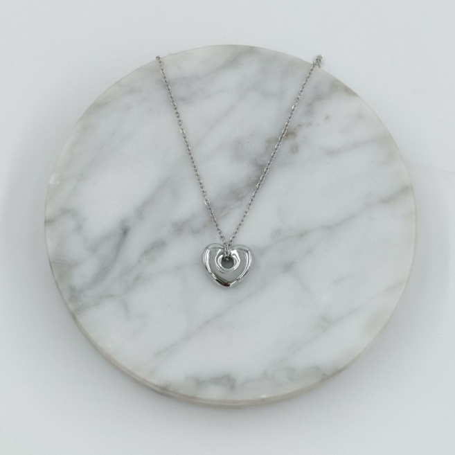 COLLAR ZO11531N PLATEADO Acero Inoxidable