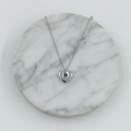 COLLAR ZO11531N PLATEADO Acero Inoxidable