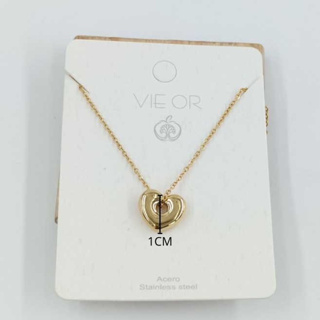 COLLAR ZO11531N DORADO Acero Inoxidable
