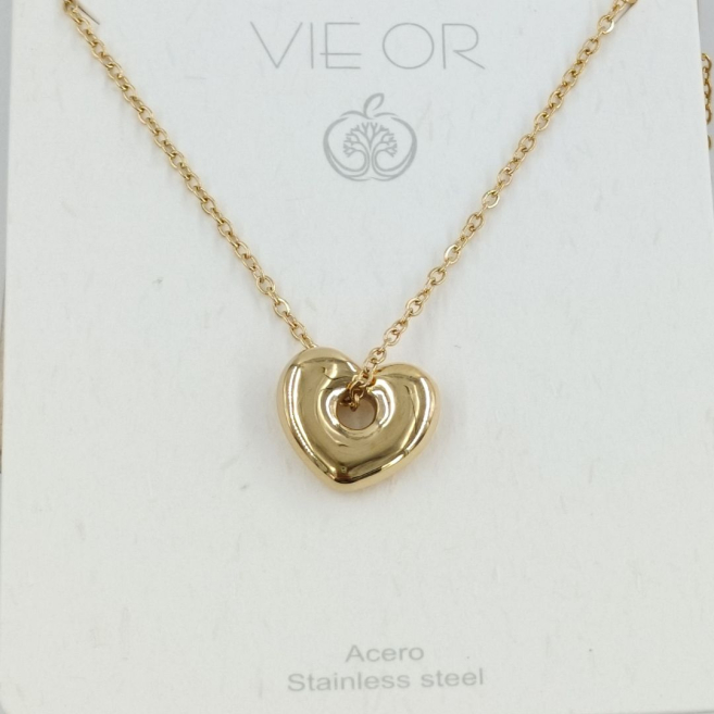 COLLAR ZO11531N DORADO Acero Inoxidable