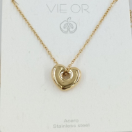 COLLAR ZO11531N DORADO Acero Inoxidable