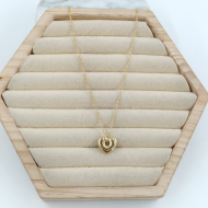 COLLAR ZO11531N DORADO Acero Inoxidable