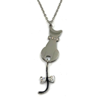 COLLAR ZO9450N250 PLATEADO Acero Inoxidable