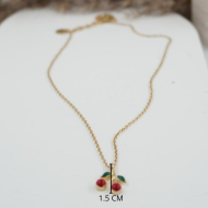 COLLAR ZO11965N DORADO Acero Inoxidable