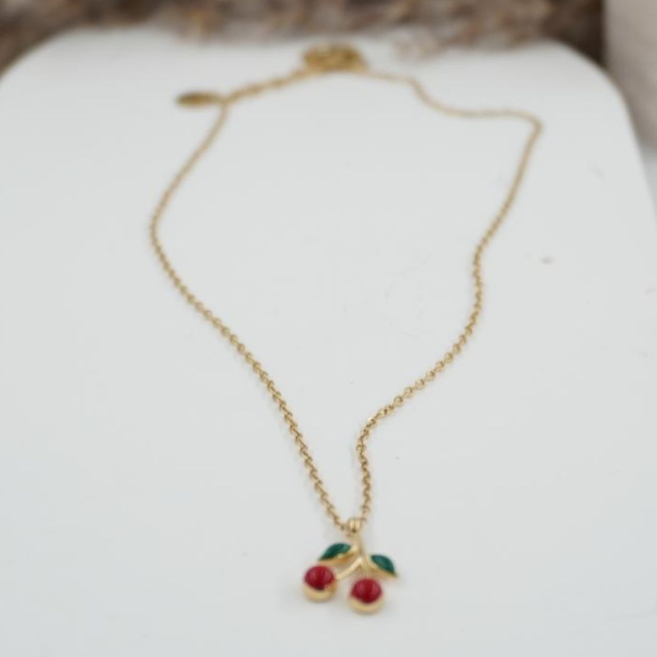COLLAR ZO11965N DORADO Acero Inoxidable