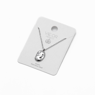 COLLAR Y00496 PLATEADO Acero Inoxidable E25