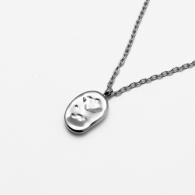 COLLAR Y00496 PLATEADO Acero Inoxidable E25