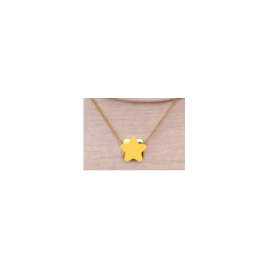COLLAR ZO14156N DORADO Acero Inoxidable