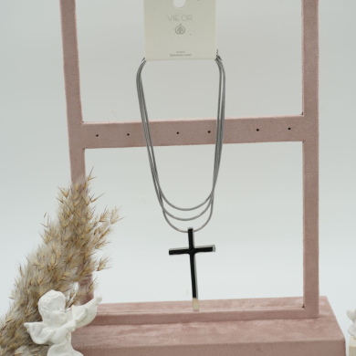 COLLAR ZO12311N/80CM PLATEADO Acero Inoxidable