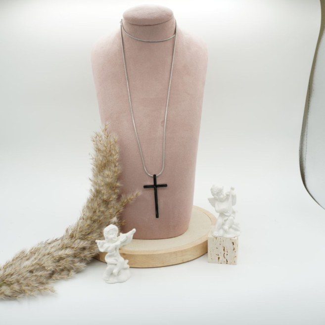 COLLAR ZO12311N/80CM PLATEADO Acero Inoxidable