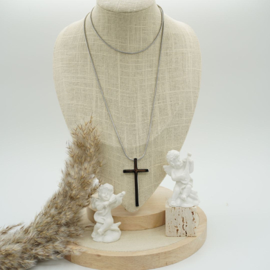 COLLAR ZO12311N/80CM PLATEADO Acero Inoxidable