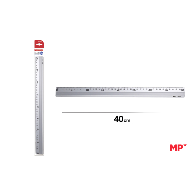 REGLA DE ALUMINIO 40CM - B14