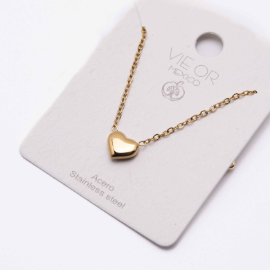 COLLAR ZO13798N Dorado Acero Inoxidable AD11