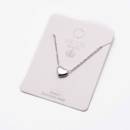 COLLAR ZO13798N Plateado Acero Inoxidable AD11