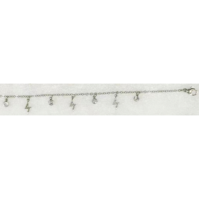 COLLAR ZO14931N PLATEADO Acero Inoxidable