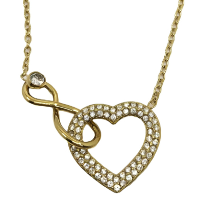 COLLAR ZO14978N PLATEADO Acero Inoxidable