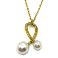 COLLAR ZO9892N180 PLATEADO Acero Inoxidable