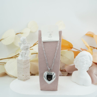 COLLAR ZO12270N PLATEADO Acero Inoxidable