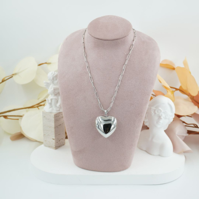 COLLAR ZO12270N PLATEADO Acero Inoxidable