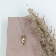 COLLAR ZO12117N DORADO Acero Inoxidable