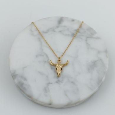 COLLAR ZO10489N200 DORADO Acero Inoxidable 2D21 E24