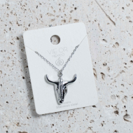 COLLAR ZO10489N200 PLATEADO Acero Inoxidable 2D21