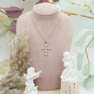COLLAR ZO12277N DORADO Acero Inoxidable